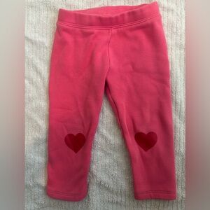 GAP Pink Heart Leggings for Kids